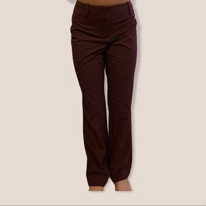 Zara maroon dress pants